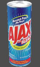 Can of Ajax Cleanser